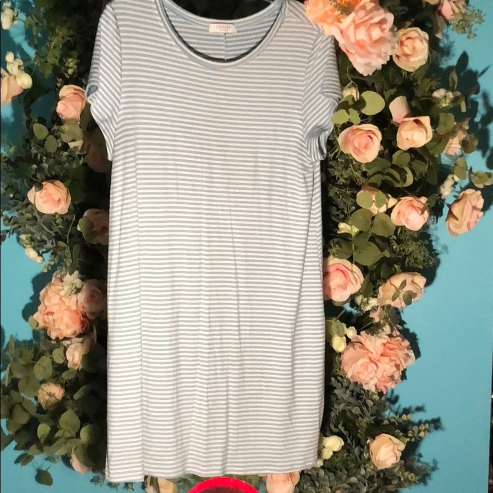 Stripped T-shirt dress!